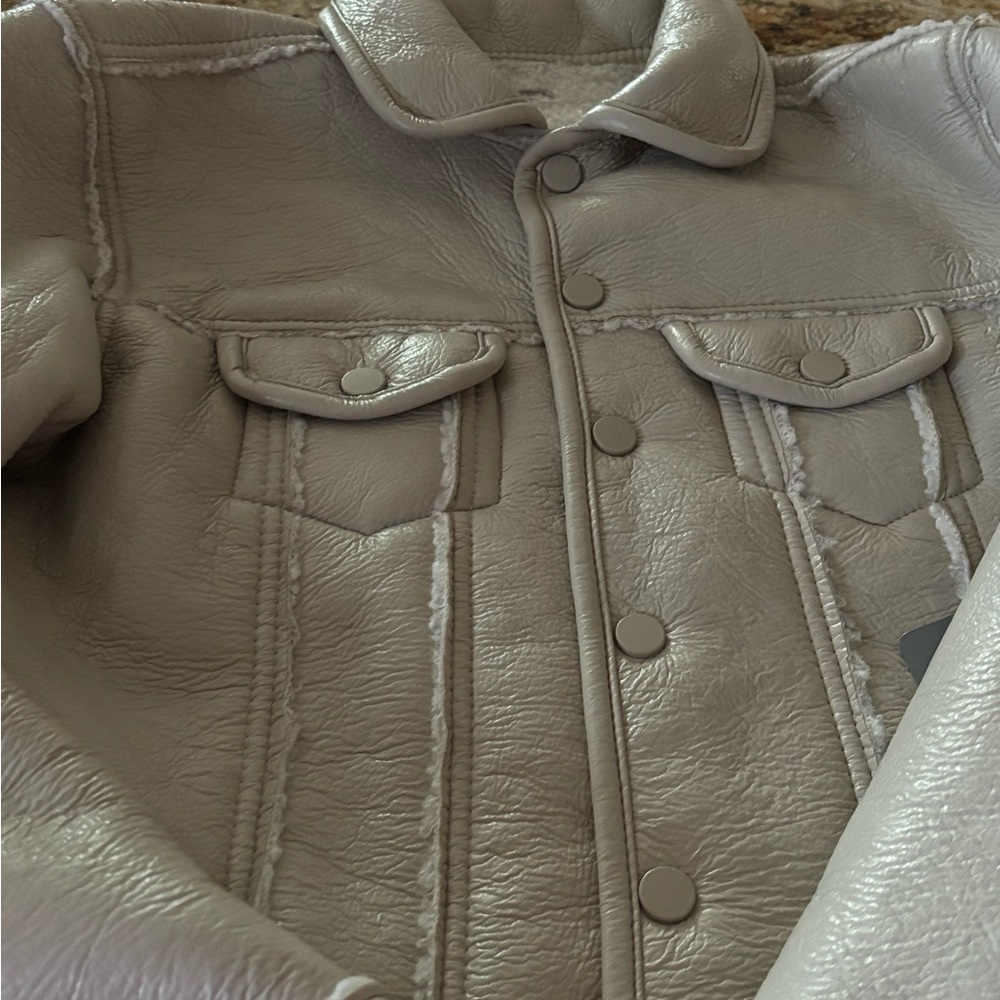 Tractr Sherpa Trucker Girls Jacket
